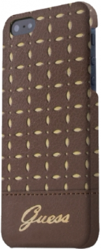 Чехол для iPhone 5/5S Guess Hard Cognac Чехол для iPhone 5/5S Guess Hard Cognac